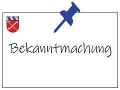 Themenlogo Markt Reisbach - Bekanntmachung